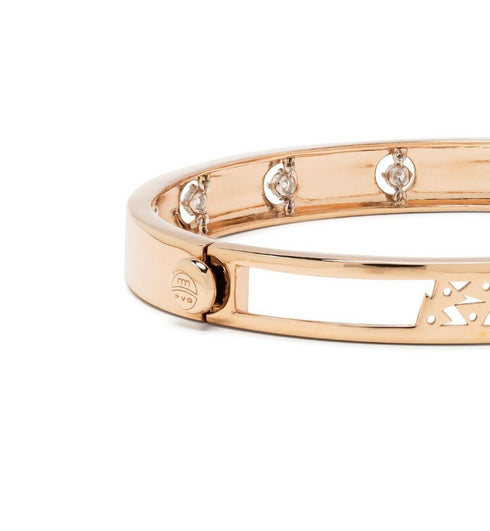18kt rose gold Sirio diamond bangle bracelet